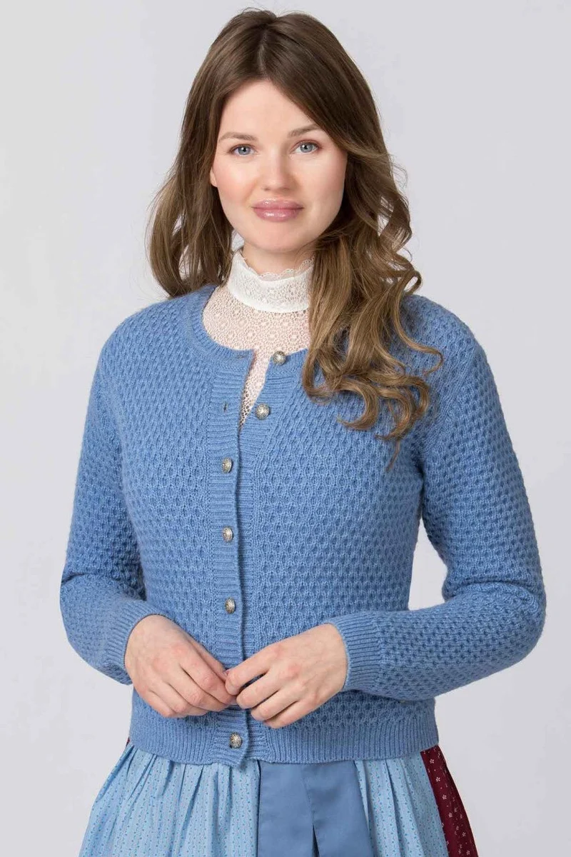 Trachtenjacke Juliette blau