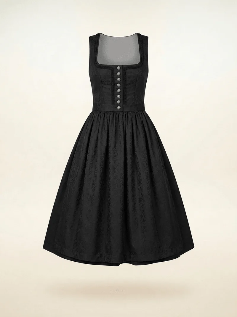 Dirndl Odette schwarz