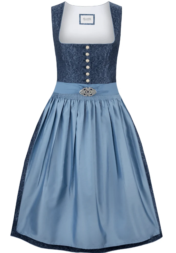 Dirndl Leonora blau