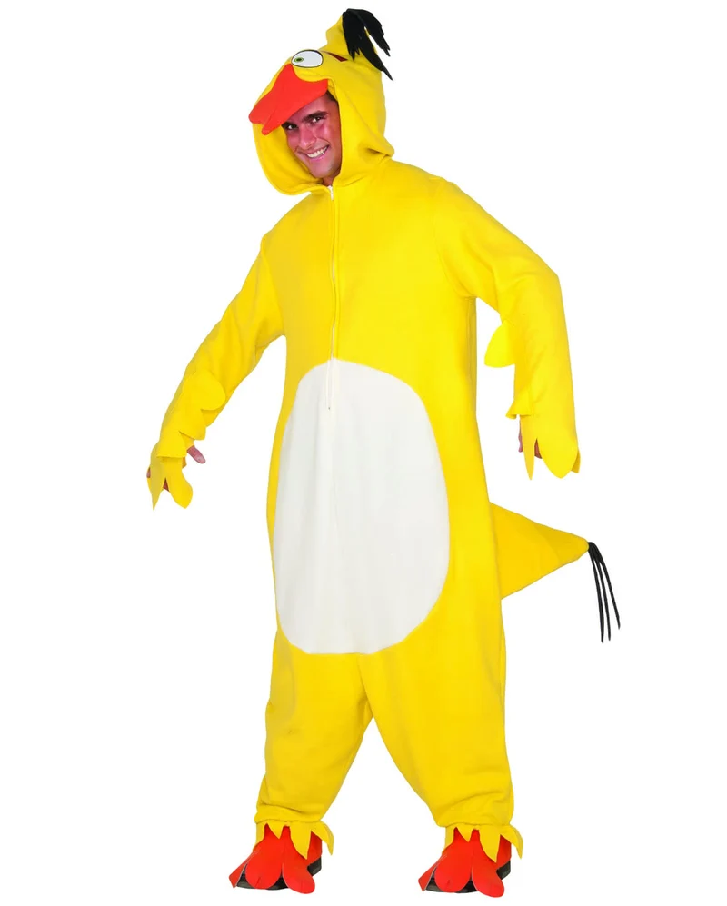 Gelber Angry Birds Chuck Onsie Overall