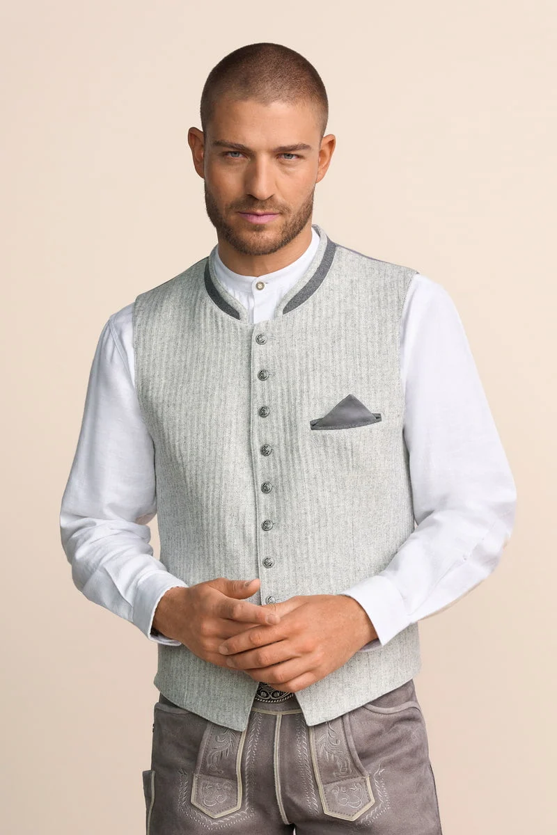 Kruger Traditional Vest "Tomke" grey