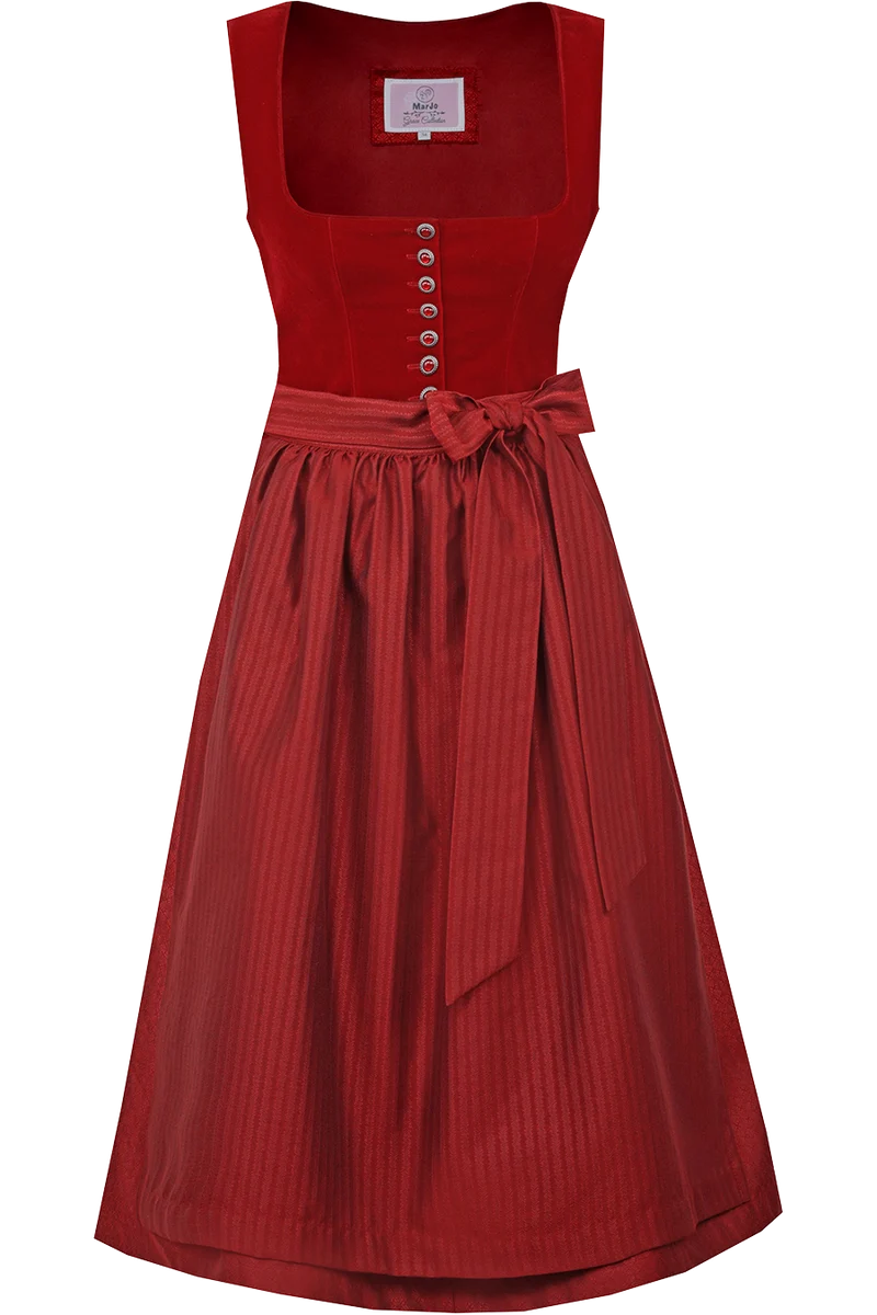 Midi-Samtdirndl
