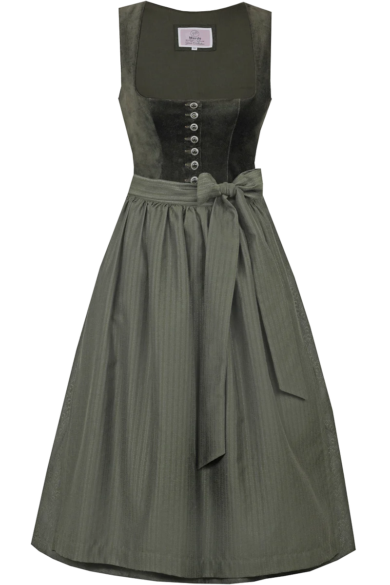 Midi-Samtdirndl