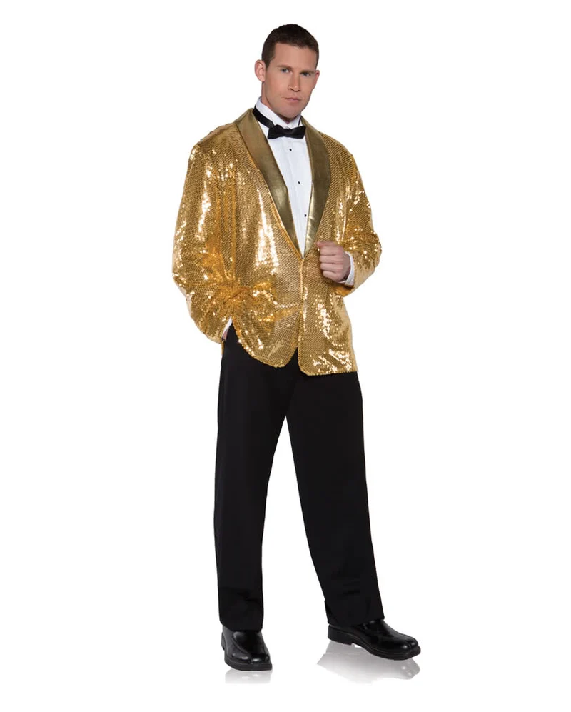 Pailletten Jacket gold