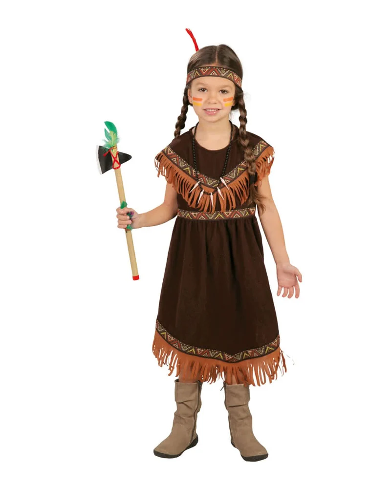 Sioux Indianerin Kinderkostüm