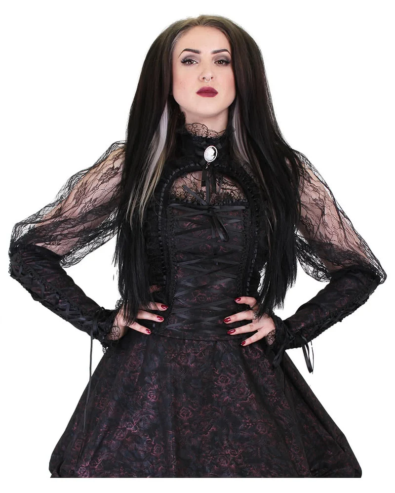 Gothic Spitzenbluse Esme