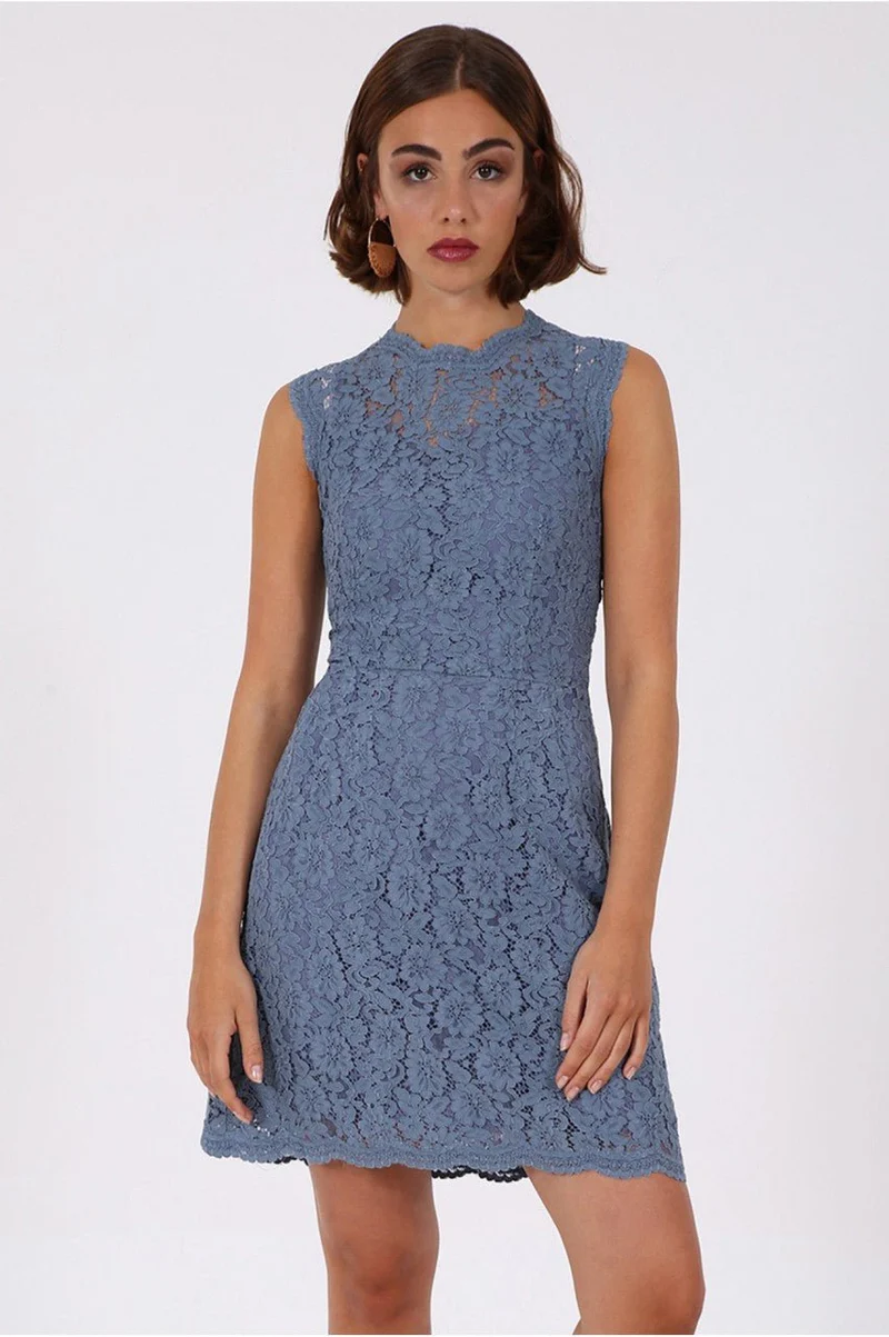 Kleid Megan blau