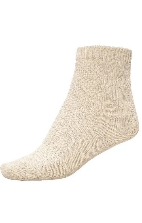 Kinder Trachtensocken beige