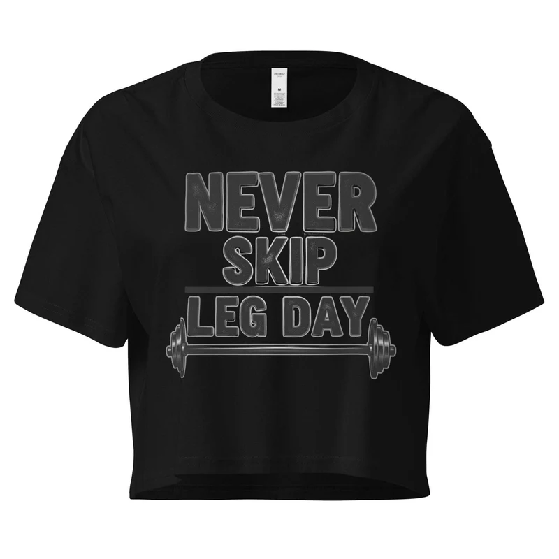Don't Skip Leg Day The Perfect Crop Top