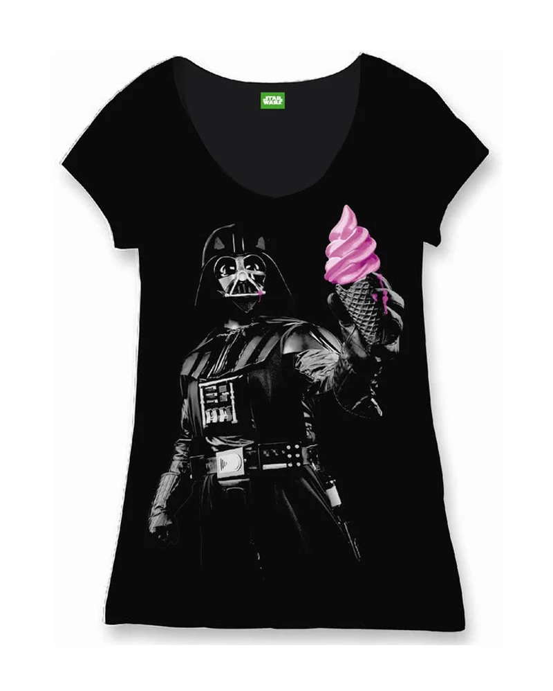 Star Wars Damen T-Shirt Darth Vader Ice Cream