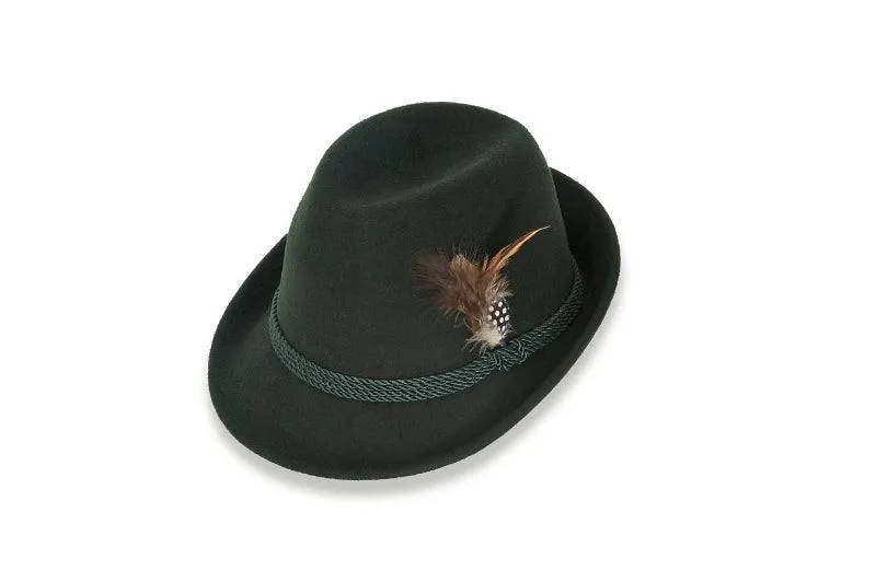 Faustmann Green Alpine Hat 100% Wool