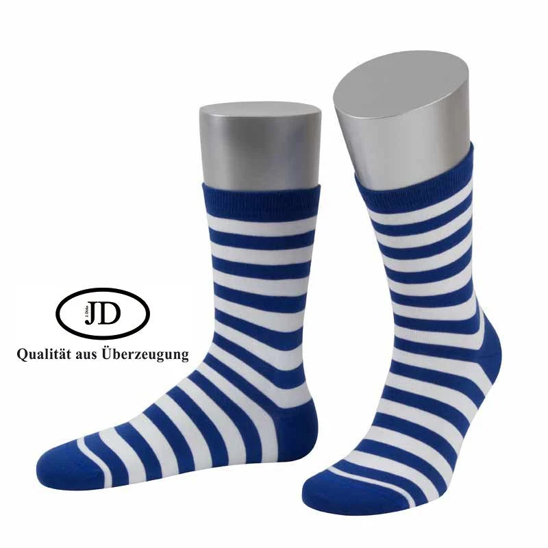Womans Striped Socks "blue"