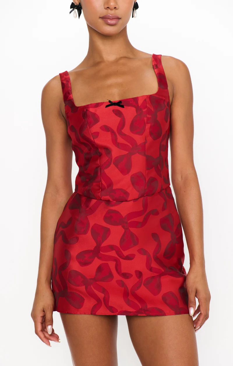 Kendra Top ~ Bow What Fun