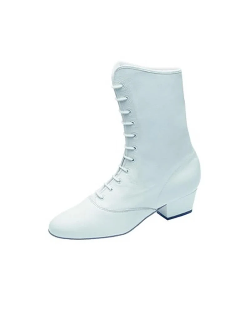 Gardestiefel zum Schnüren weiß