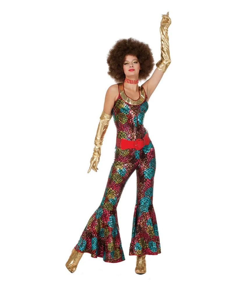 Foxy Lady Hippie Kostüm Plus Size