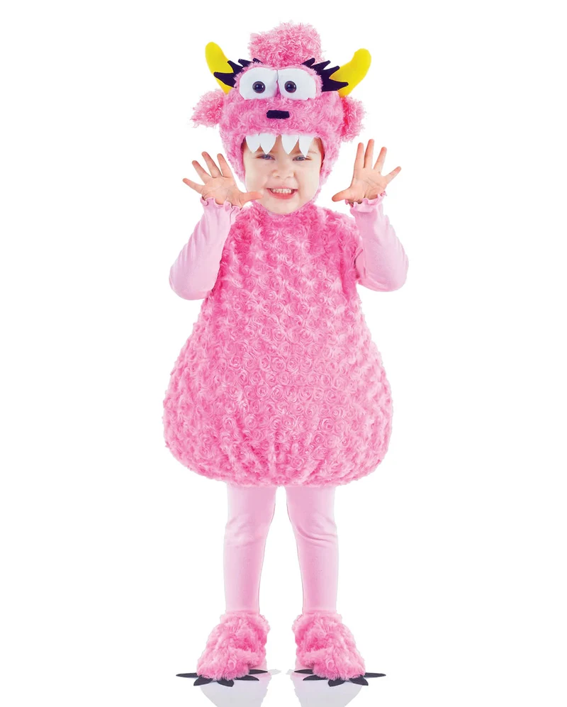 Pink Monster Kinderkostüm