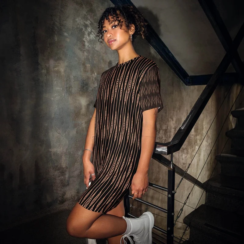 Stylish T-Shirt Dress