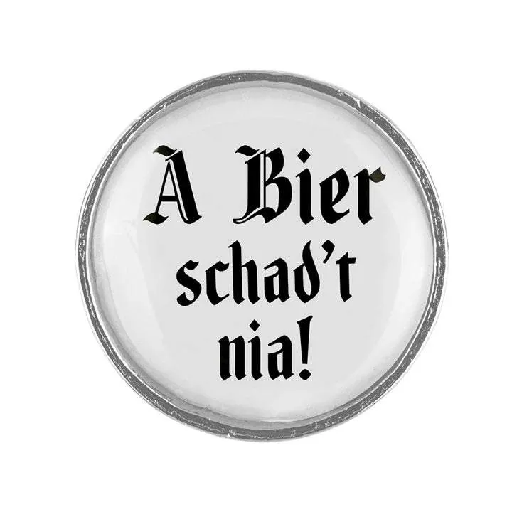 "A Bier schad't nia" simple