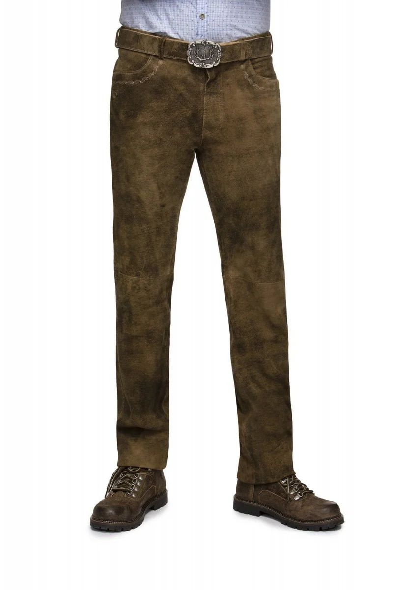 Lederhose Rocco hellbraun