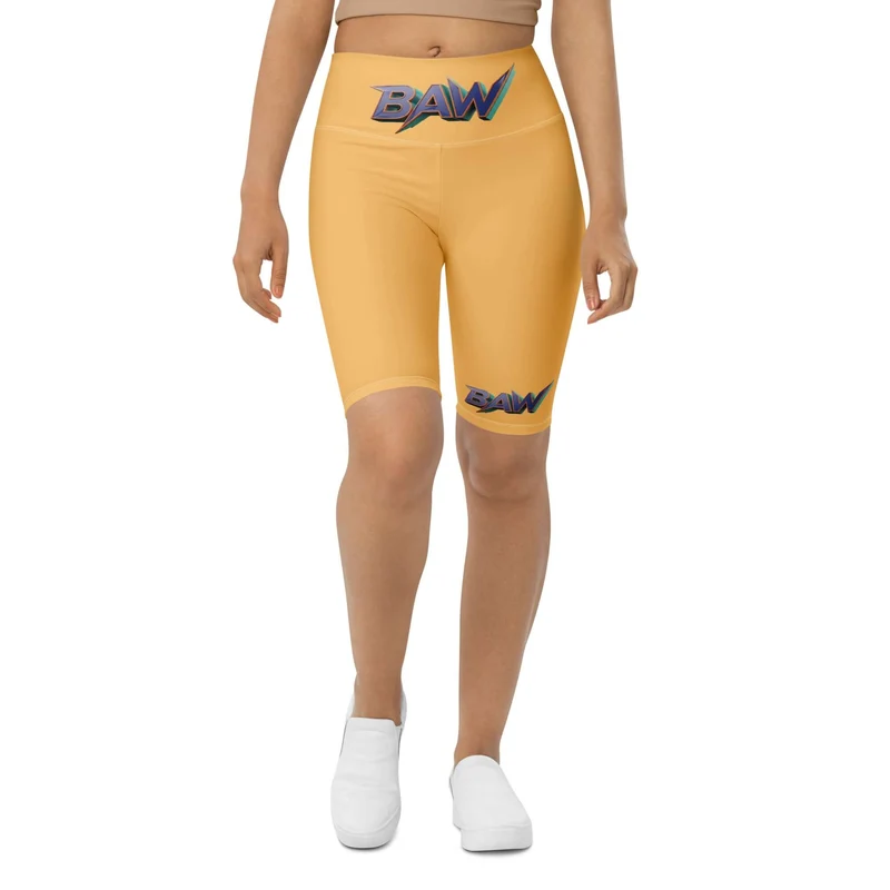 Badasswear Golden Sun Sculpt – Biker Shorts