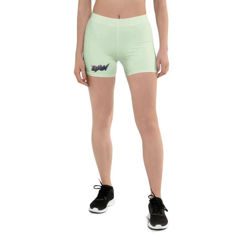 Badasswear Mint Frost – Active Shorts
