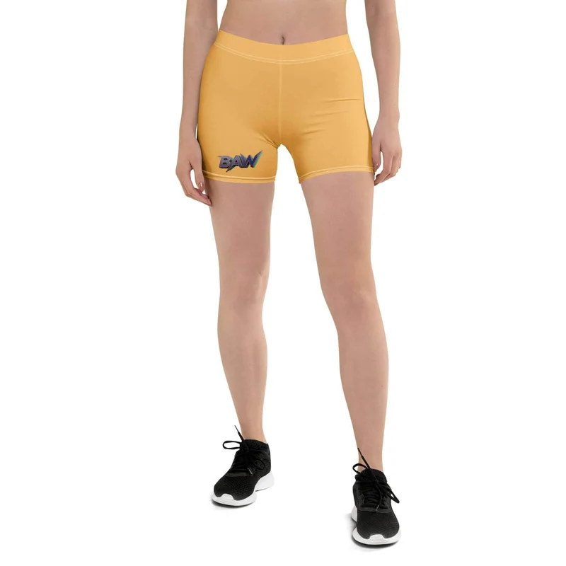 Badasswear Golden Charge – Active Shorts