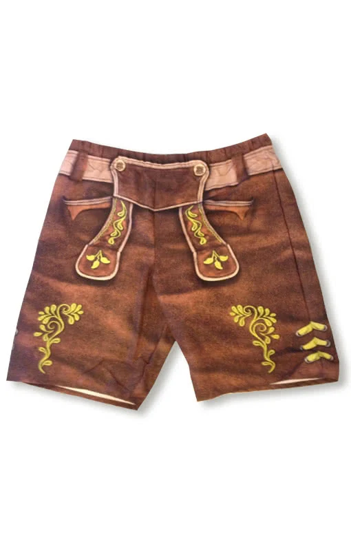 Lederhosen Badeshorts