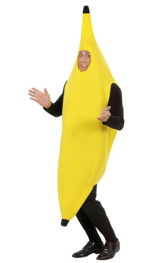 Gelbes Bananen Kostüm