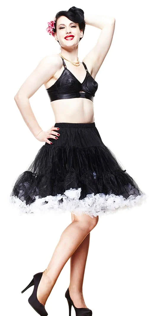 Schwarzer Petticoat