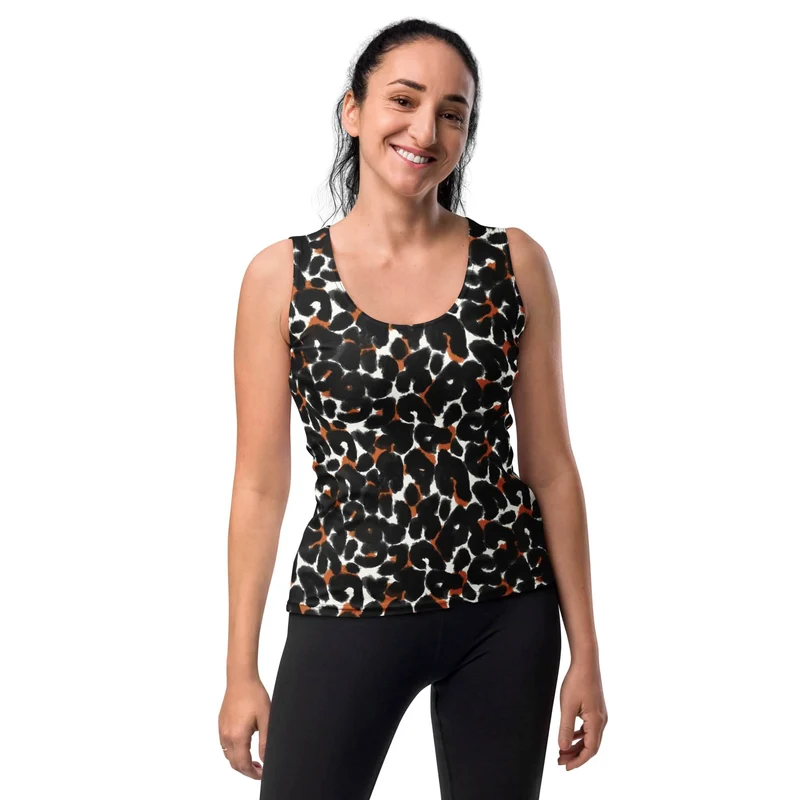 Leopard Surge Tank Top