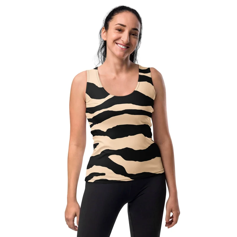 Zebra Pulse Tank Top