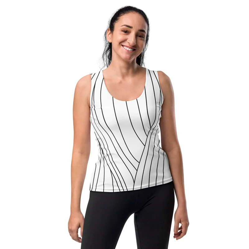 Linear Edge Tank Top