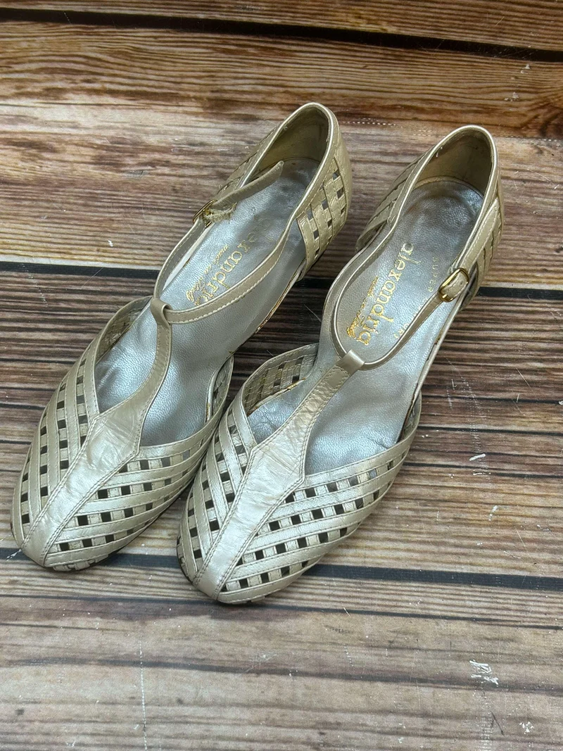 Vintage-Schuhe – 20er Jahre Stil - T-Steg