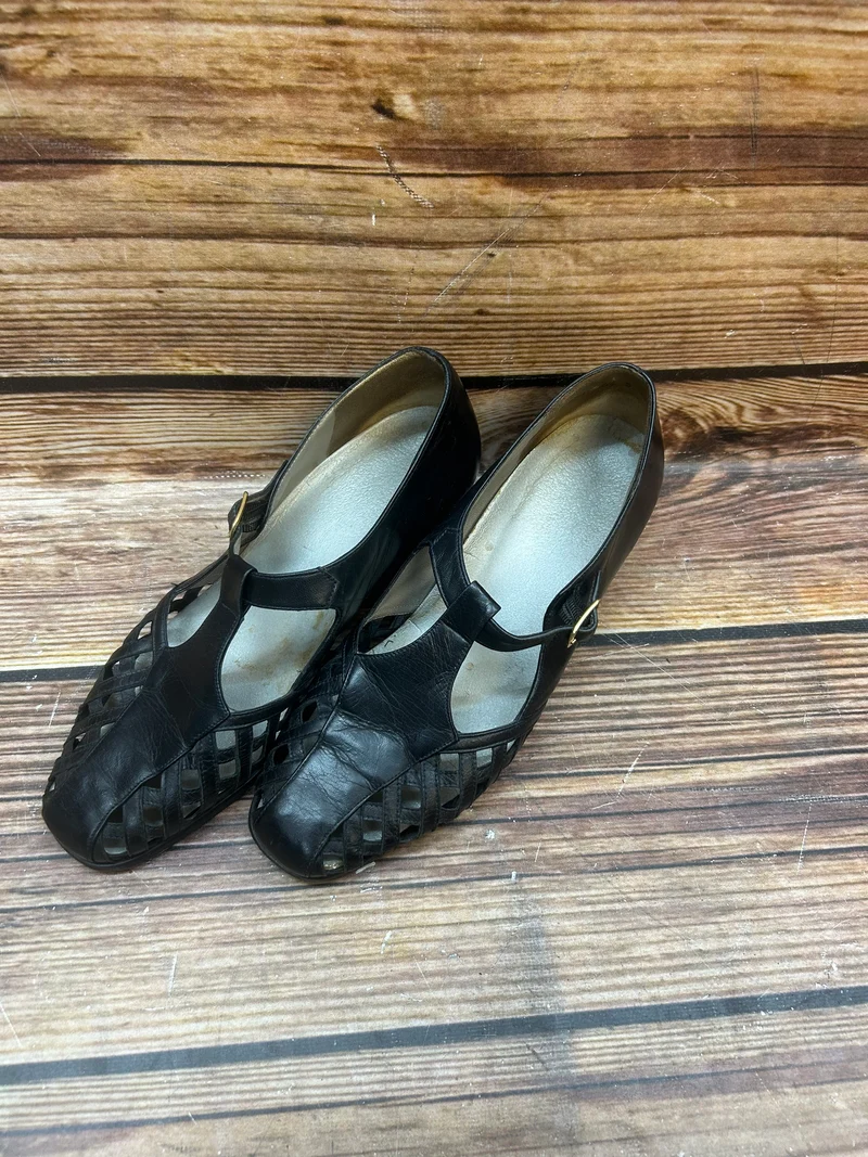 Vintage-Schuhe – 20er Jahre Stil - Echtleder