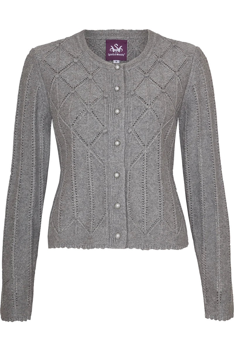 Damen Trachtenjacke mit Strickmuster