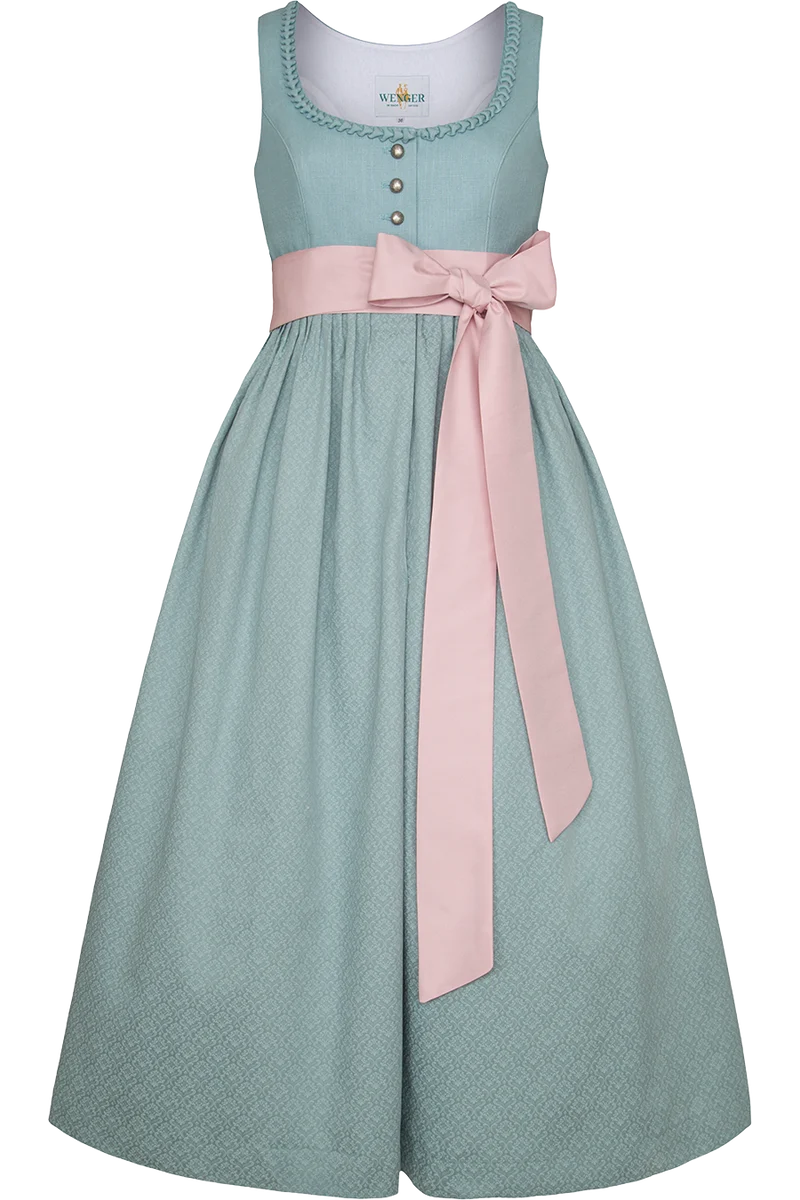 Umstandsdirndl mit Leinen