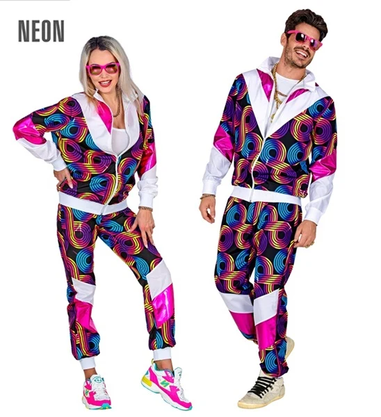 Crazy 80er Jahre Trainingsanzug unisex