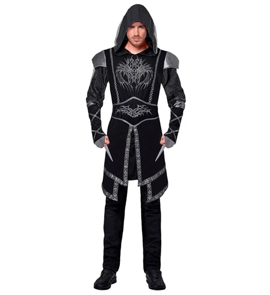 Düsterer Ritter Herren Kostüm