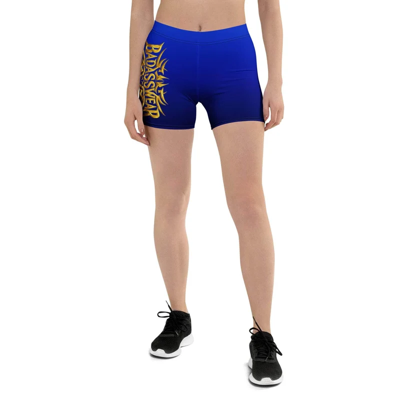 Badasswear Electric Gold – Active Shorts