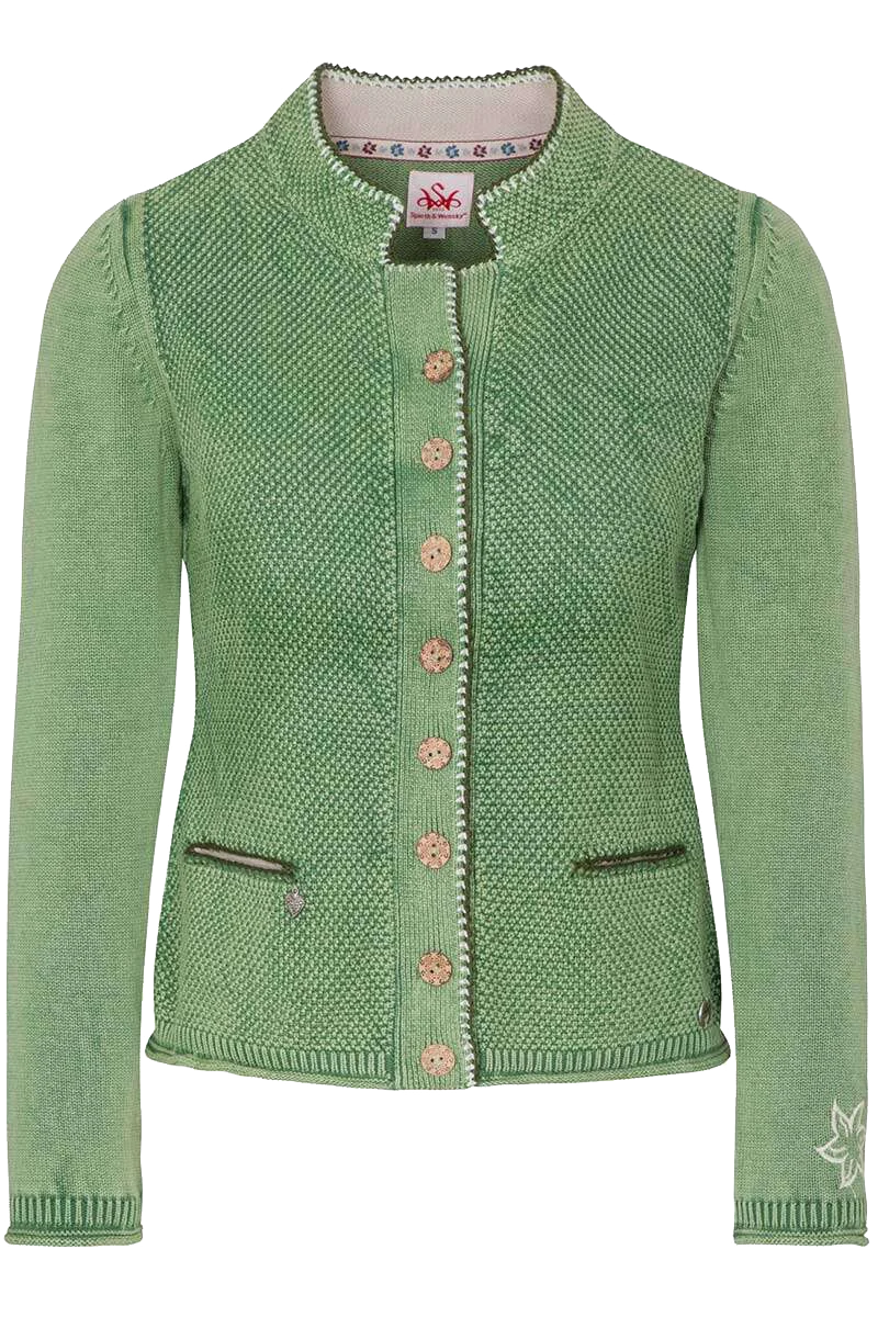 Damen Trachten Strick-Jacke