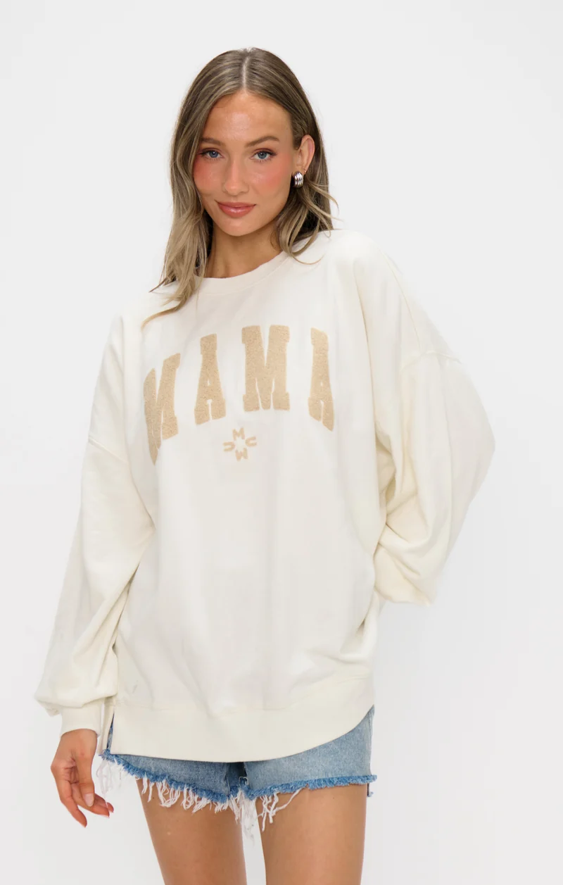 Steve Sweatshirt ~ Mama Graphic