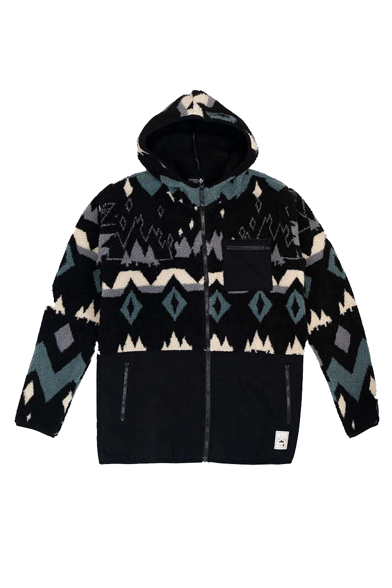 Fleece-Jacke 'Winterwald' unisex