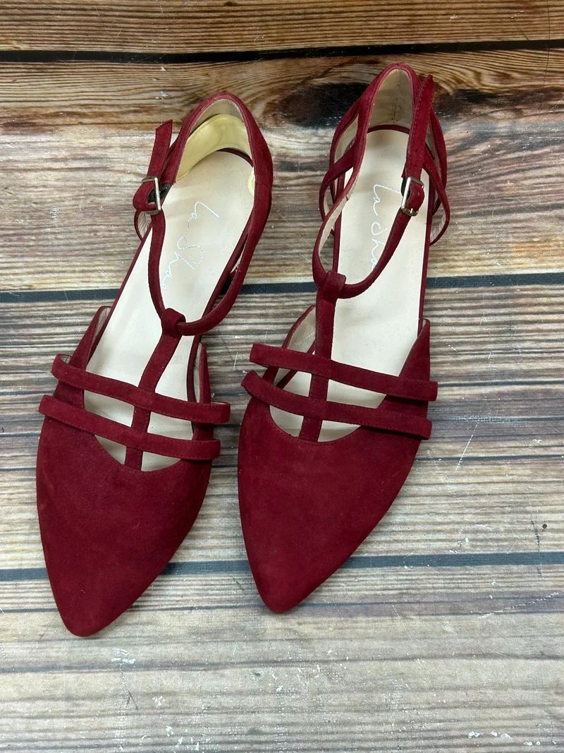 Vintage-Schuhe T-Steg – Größe 41
