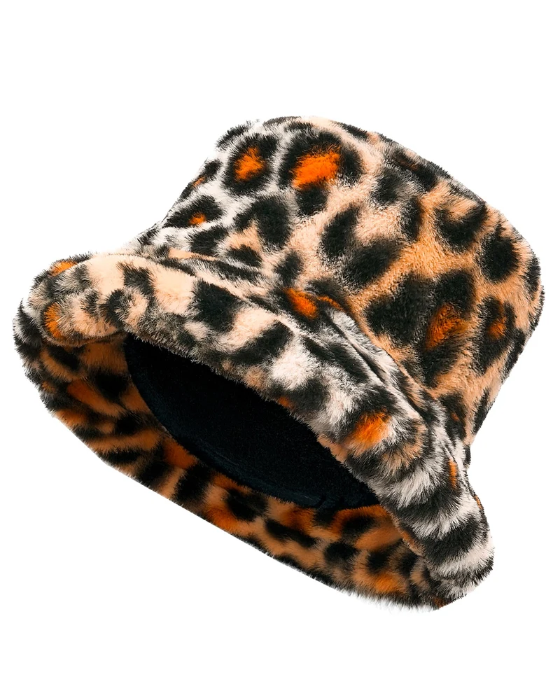 Leopardenmuster Plüschhut
