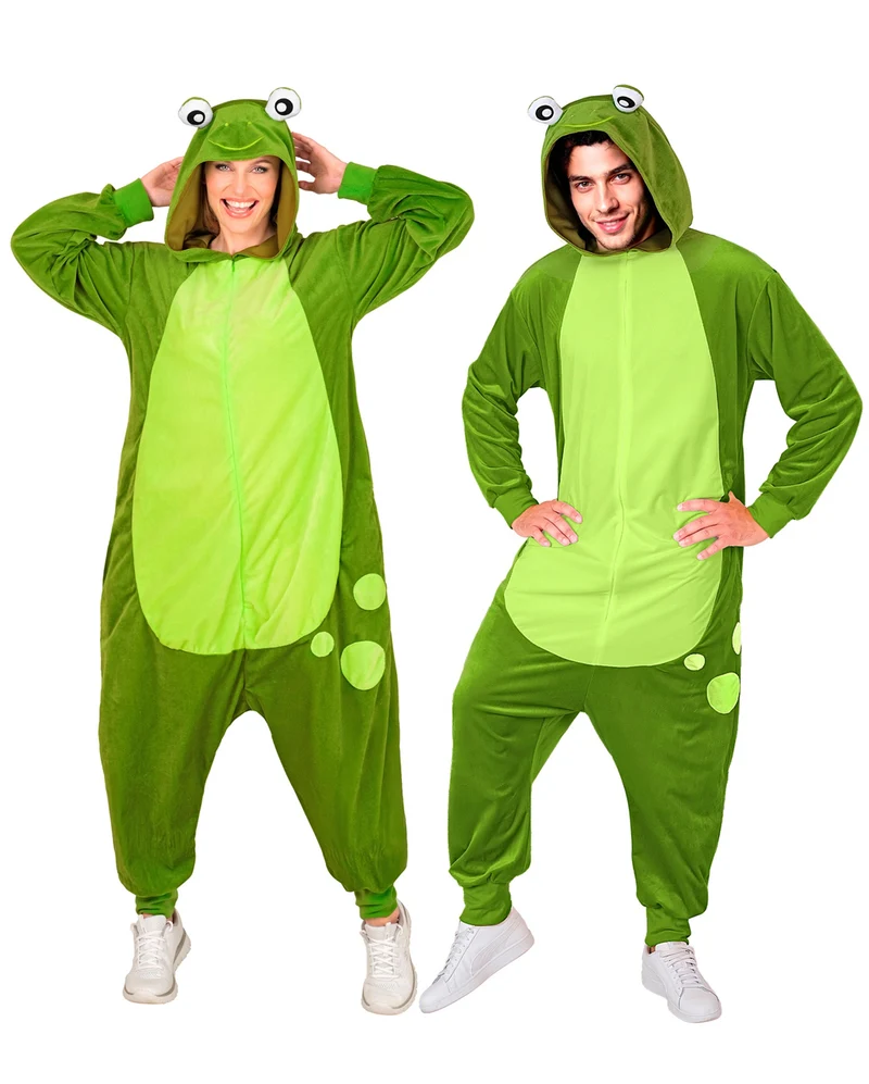 Frosch Onesie Plüschkostüm