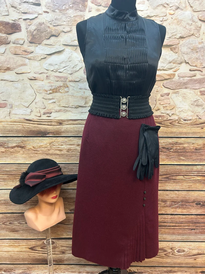 Oldtimer Damen-Komplettoutfit Gr. 40
