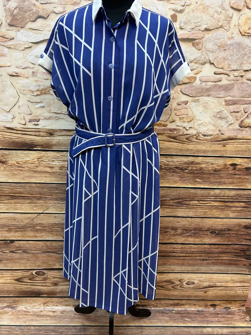 Vintage-Kleid - Größe 46