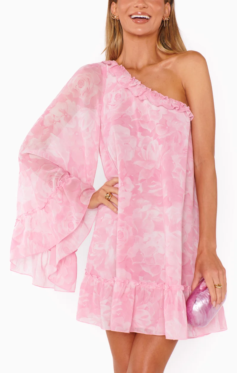 Wonder Mini Dress ~ Sweet Pink