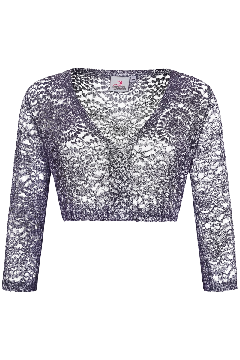 Dirndlbluse Spitze mit V-Ausschnitt