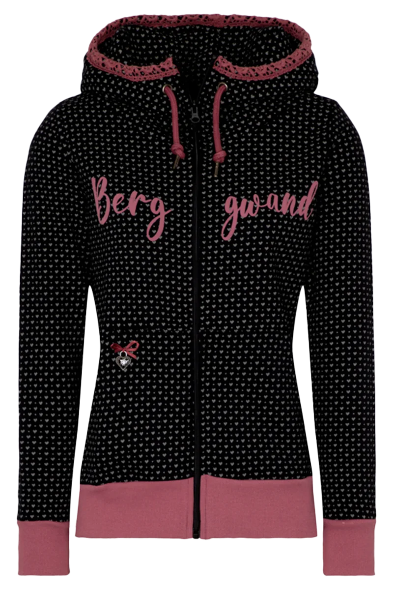 Damen Alpine Sweatjacke sportiv